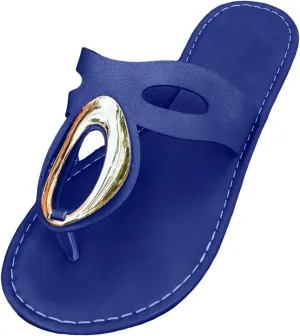 SuanlaTDS Womens Flip Flops Flat Sandals Dressy 2025 Beach Shoes Cute Summer Thong T-Strap Boho Outdoor Wedding Party Comfortable Slip-on Low Heel Slide Slippers Sexy Open Toe Walking Sandal