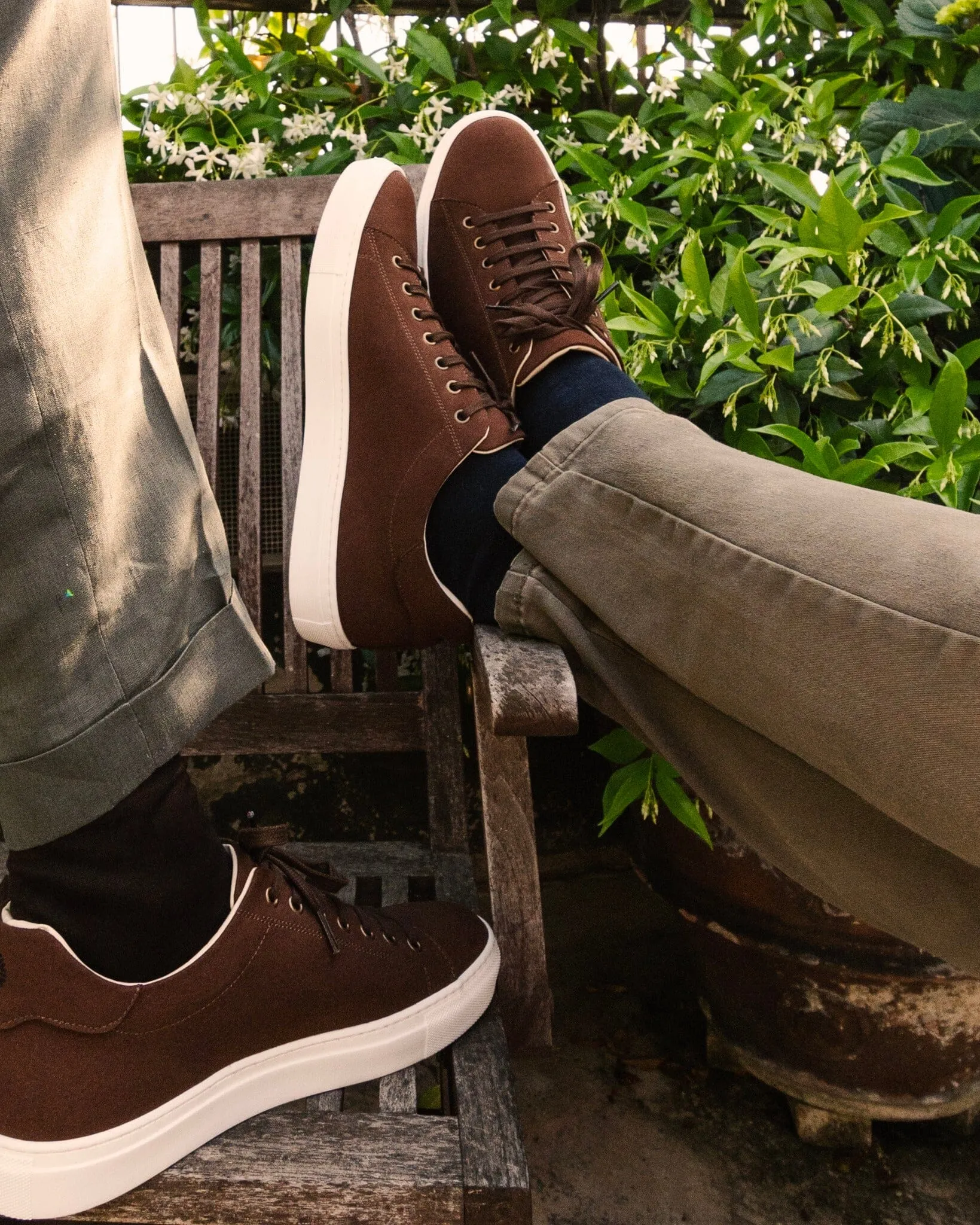 Vegan suede sneaker G1 by Solari Milano