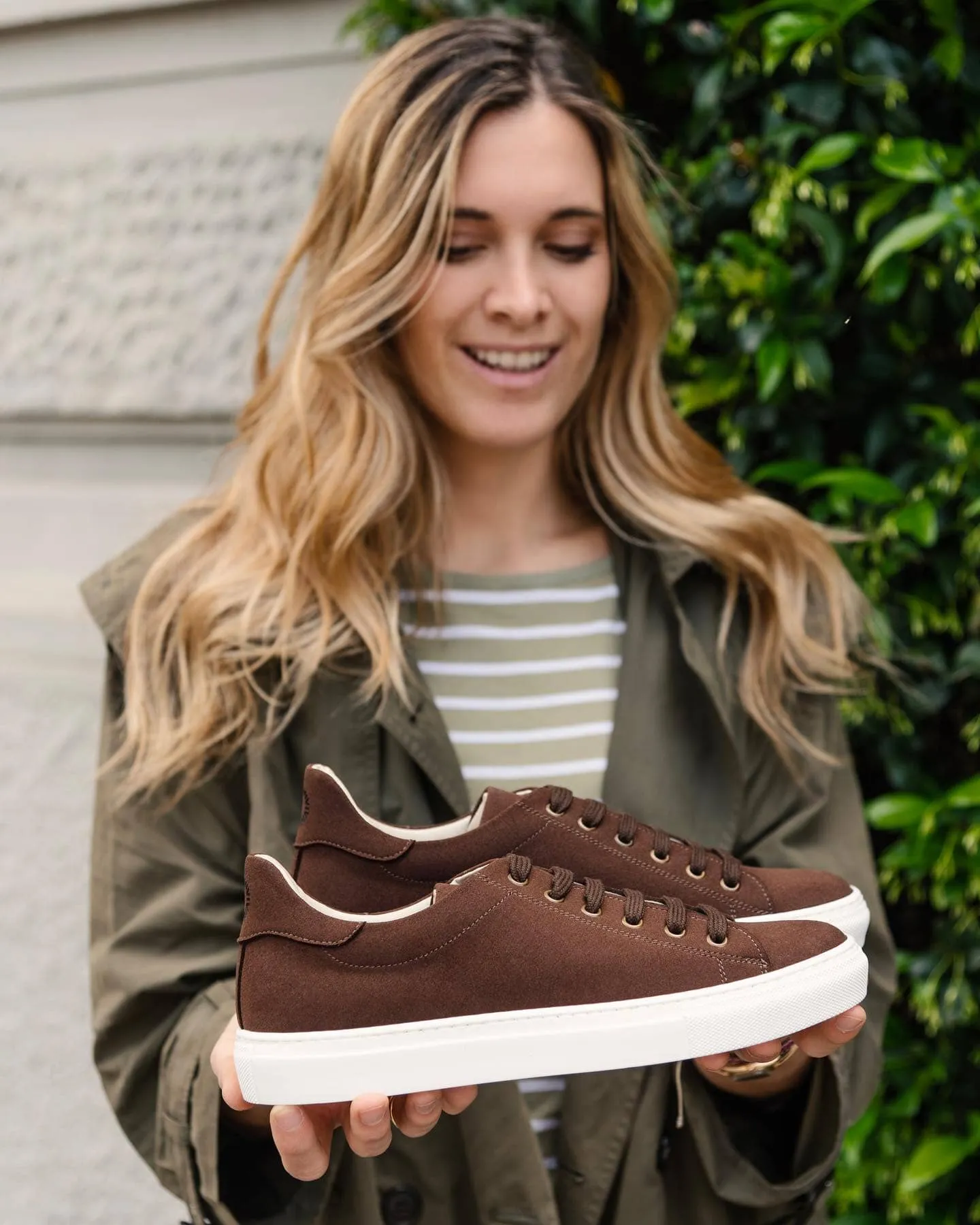 Vegan suede sneaker G1 by Solari Milano