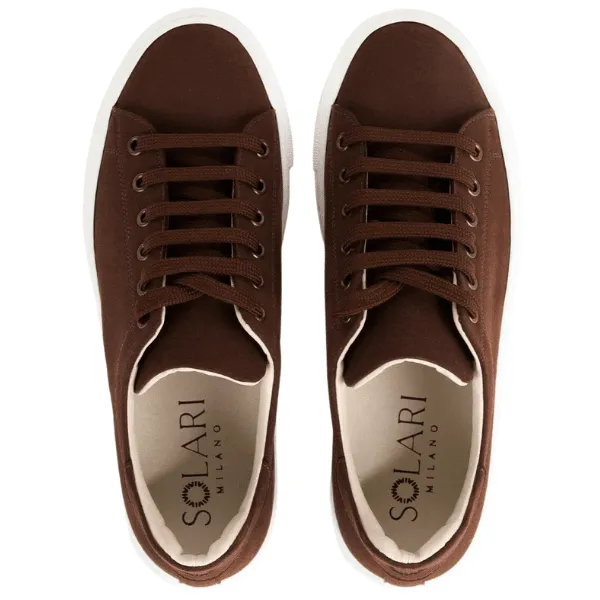Vegan suede sneaker G1 by Solari Milano