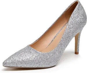 VenusCelia Women's Rokoko Pump Stiletto Heel Shoe
