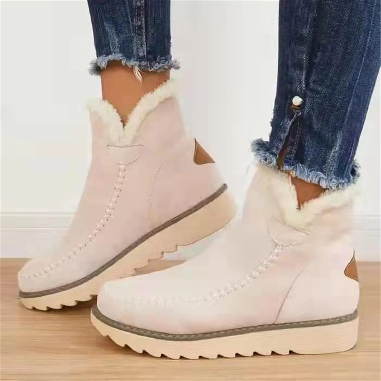 Winter Combat Boots for Women Waterproof Snow Non Slip Non Slip Winter Boots Wide Women Winter Boots Size 9 Warm Winter Boots for Women Waterproof Botas De Invierno Tacon Alto Para Mujer Elegantes