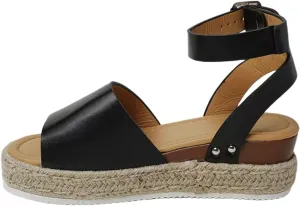 Women's Espadrilles Wedge Heels Ankle Strap Low Summer Sandals Open Toe Slingback Slip On Espadrille Flatform Wedge Casual Sandal Comfortable Breathable Fishmouth Adjustable Sandal Trendy Shoes