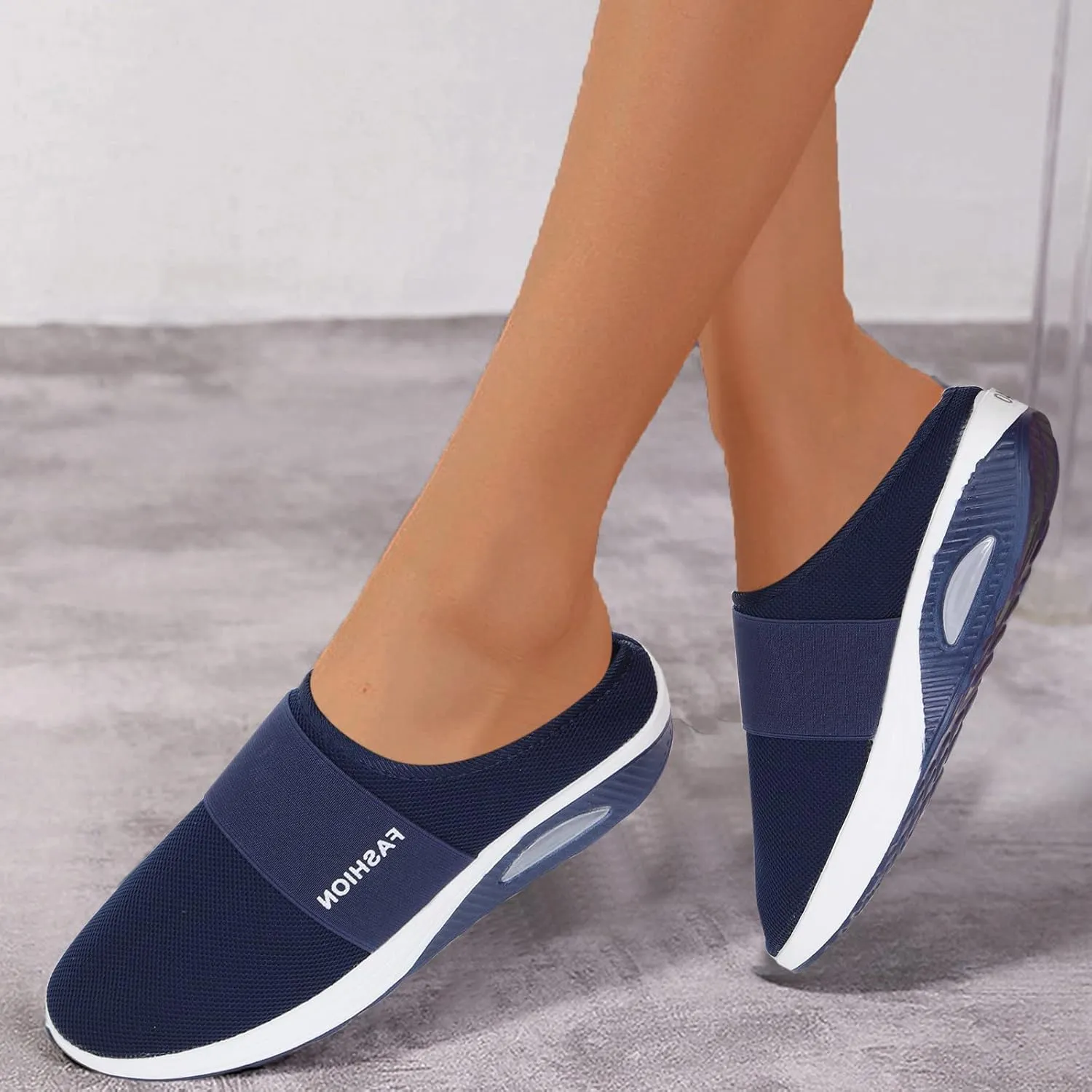 Women's Fashion Sneaker Non Slip Work Wide Comfortable Slip Resistant Work Shoes Walking Shoes Office Loafers for Women Mens Basketball Sneakers