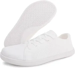 Women's Fashion Sneakers Wide Toe Box Barefoot Shoes Mesh Breathable Slip on Athletic Hiking Sports Shoes Casual Minimalist Summer Walking Sneakers
