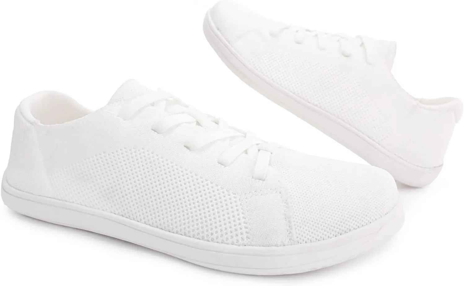 Women's Fashion Sneakers Wide Toe Box Barefoot Shoes Mesh Breathable Slip on Athletic Hiking Sports Shoes Casual Minimalist Summer Walking Sneakers