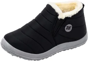 Women's Snow Boots Waterproof Insulated Snow Booties for Women Waterproof Snow Boots for Women 7.5 Wide Women's Winter Booties Slippers Tall Winter Boots for Women with Heel