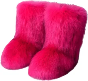 Women's Waterproof Hiking Snow Boots Snow Boot Women Cute Warm Winter Boots for Women Winter Boots Botas De Trabajo En La Nieve Para Mujer