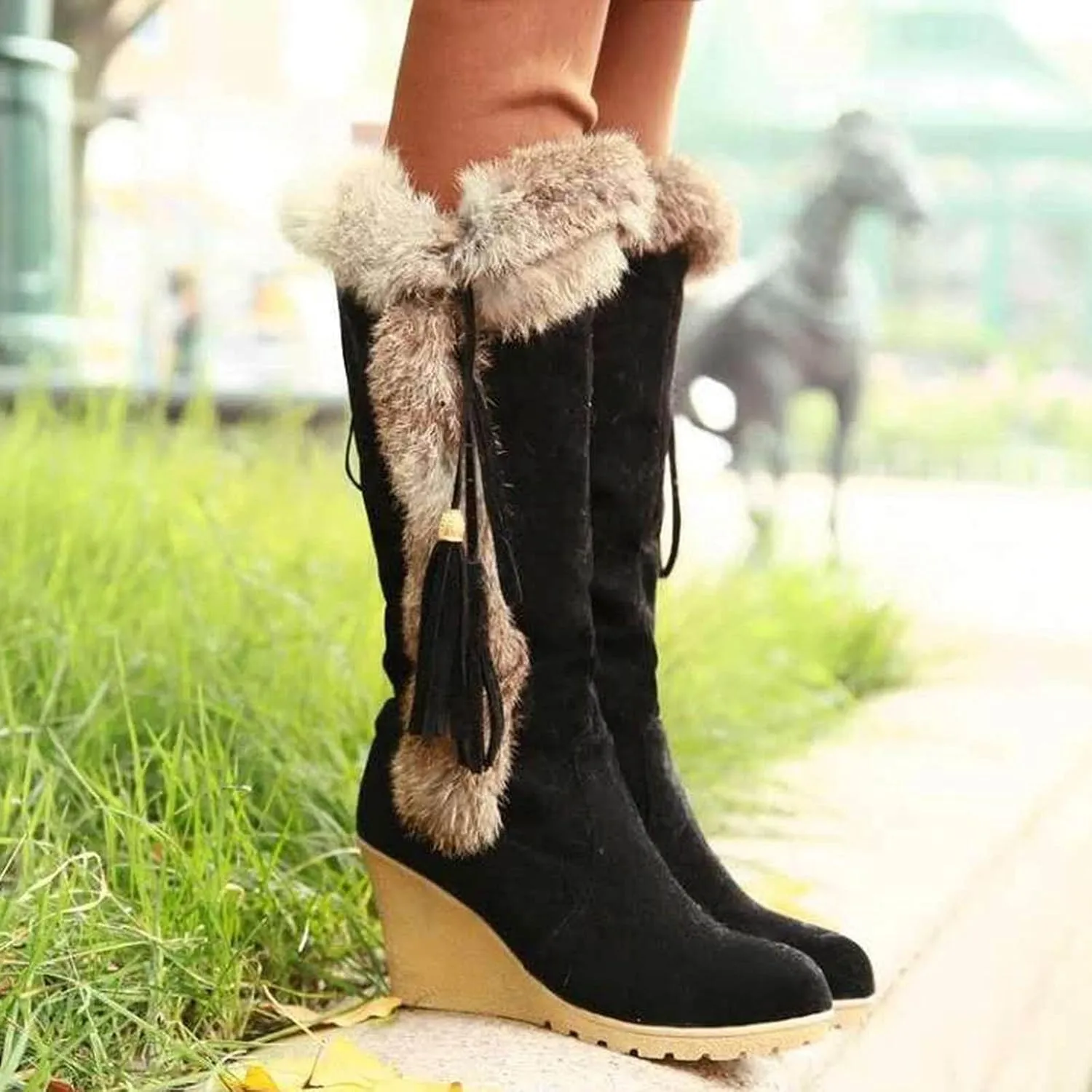 Zipper Winter Boots for Women Waterproof Snow Women's Winter Boots Waterproof Wide Width Womens Slip on Winter Boots Ankle Wide Snow Boots for Women Wide Width Botas De Trabajo En La Nieve Para Mujer