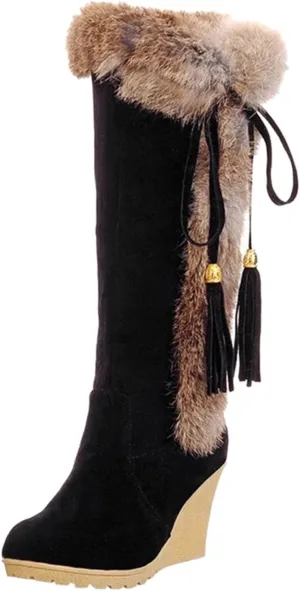 Zipper Winter Boots for Women Waterproof Snow Women's Winter Boots Waterproof Wide Width Womens Slip on Winter Boots Ankle Wide Snow Boots for Women Wide Width Botas De Trabajo En La Nieve Para Mujer